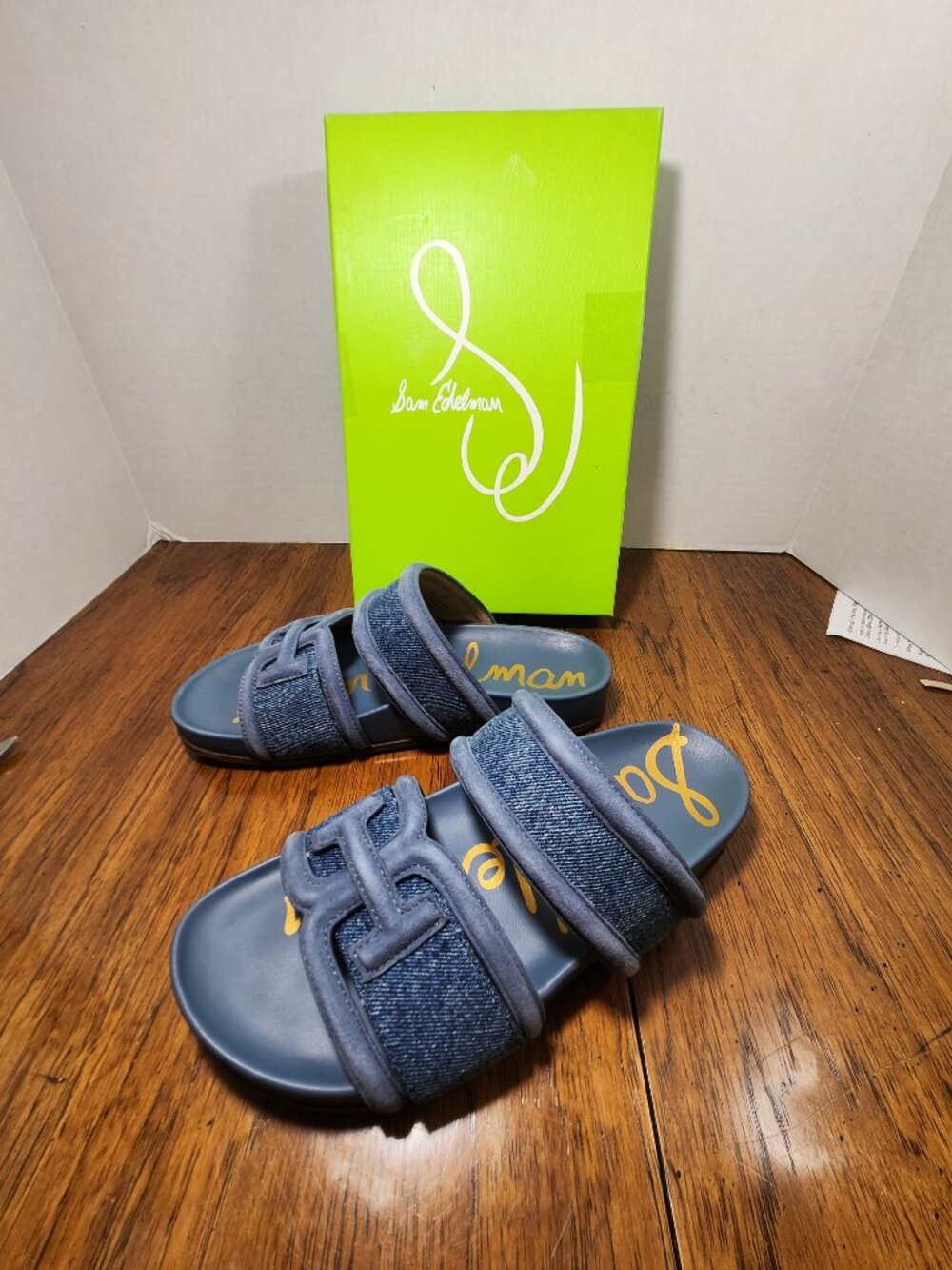 Sam Edelman Rowan Slide Footbed Sandals. New in Box. Size: 7. Ask: $89. - Picture 2 of 3
